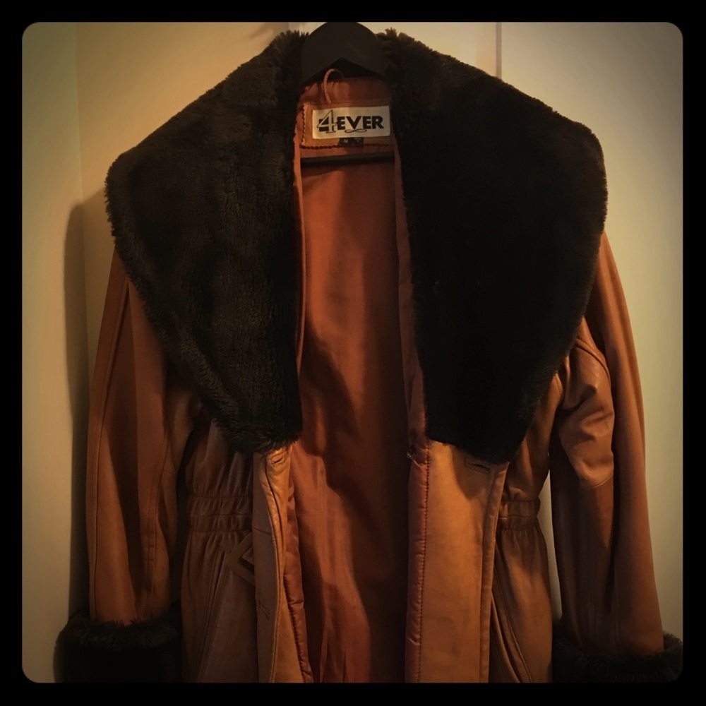 Vintage lamb skin jacket